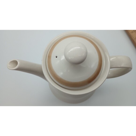 Water Colors Hand Decorated Stoneware Hearthside Coffee/Tea Pot - Picture 9 of 9